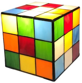 Lampa tiffany RUBIK 15*15*15
