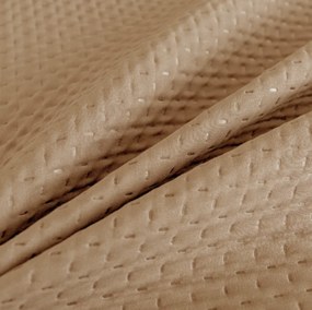 Prehoz na posteľ MONTEGO, tmavobéžový Rozmer: 170 x 210 cm