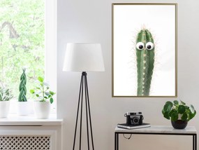 Artgeist Plagát - Live Cactus [Poster] Veľkosť: 40x60, Verzia: Čierny rám