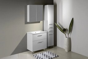 Aqualine Aqualine, VEGA galérka 80x70x18cm, biela, VG080