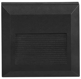 LED Vonkajšie schodiskové svietidlo LED/2W/230V IP65 3000K čierna