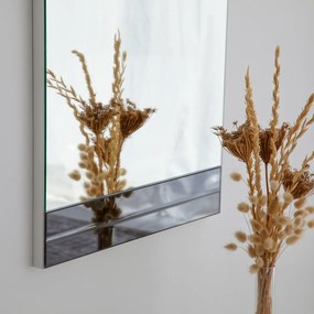 Biele zrkadlo 40 x 120 cm
