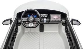 LEAN CARS Elektrické autíčko Mercedes GT63 AMG DK-GT63 24V LCD biele
