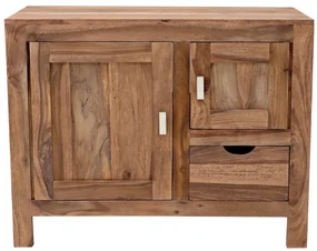 furniture-nabytek.cz - Masívna skrinka pod umývadlo 90x70x45 z dreva palisander