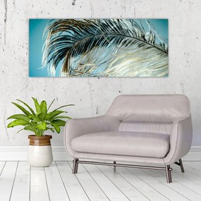 Obraz pierka (120x50 cm)