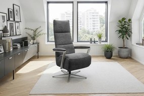 XXXLutz RELAXAČNÉ KRESLO, textil, antracitová Sit & More - Online Only obývacie izby - 000144028766