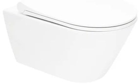 Závesné WC s doskou softclose Glacera Ava zadný odpad WCAVA, 1 ks