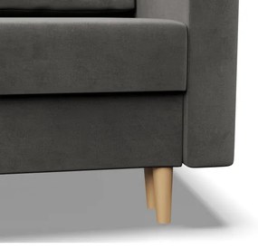 Kreslo BLANK Elegant svetlosivé