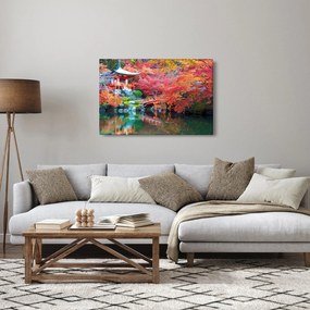 Obraz - Orientálna krajina (90x60 cm)