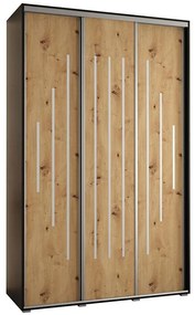 Skriňa 45 Canaris 12 180 čierna/artisan/silver