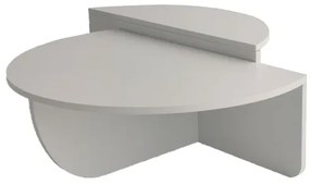 SADA 2x Konferenčný stolík PODIUM biela