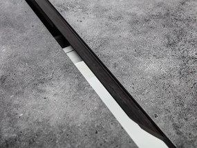 HPL rozťahovací stôl strieborný/antracit 120-170 cm