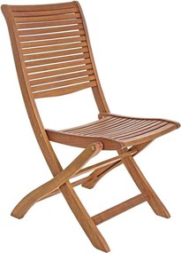 Drevená záhradná stolička v prírodnej farbe Noemi – Bizzotto