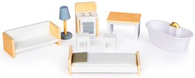 Domček pre bábiky s nábytkom Grace residence ECOTOYS