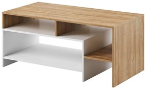 KONFERENČNÝ STOLÍK LEANDER DUB GRANDE / BIELY