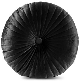 DEKORAČNÝ VANKÚŠ VELVET68 (FI) 40 CM ČIERNA