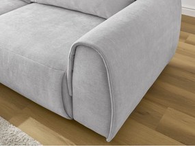 Svetlosivá rohová pohovka Aden – Bobochic Paris