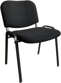 Konferenčná stolička Zuza, čierna tkanina%