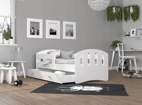 GL Detská posteľ Hana Biela Variant veľkosť postele: 140x80