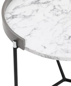 Skladací stôl Mandy Athracite, 2 ks