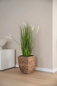 Kvetináč ASIA, vodný hyacint, výška 30 cm, natur