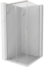 Mexen Rox, posuvný sprchový kút 120 x 120 cm, 8mm číre sklo, oceľový profil, 8C2-120-120-97-00