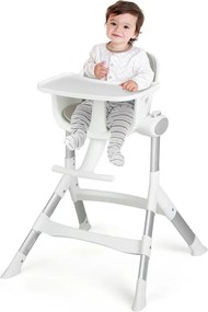 Nastaviteľná výška detskej jedálenskej stoličky