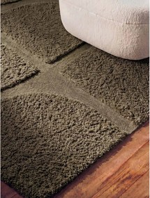 Kaki ručne tkaný koberec 80x150 cm Lambeth Jasper – Ted Baker