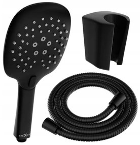 Mexen príslušenstvo - 1-bodový ručný sprchový set R-22, čierna, 785226052-70
