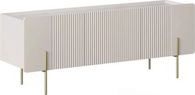 TV skrinka Malmi 150 cm - kašmír / zlote nozki - Limitovaná ponuka