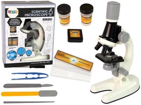 Lean Toys Detský Mikroskop – Biely