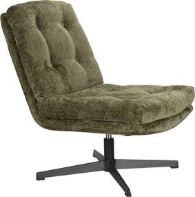 Zelené otočné kreslo Kai – White Label