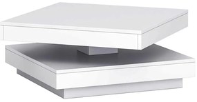 Konferenčný stolík Berlin biely matný