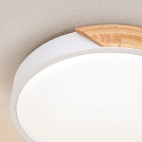 Brilagi - LED stropné svietidlo PILANA LED/24W/230V dub/biela pr. 30 cm