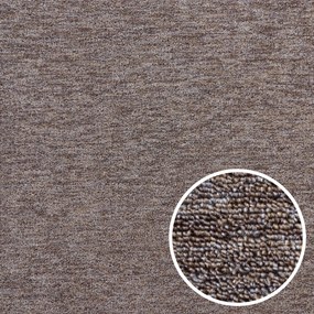 Spoltex, Metrážny koberec Artik New 120 hnedý, na mieru, šíře 1m,2m,3m,4m, hnedá, filc, chodba / predsieň