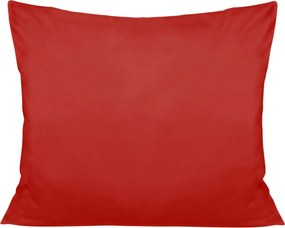 SATÉNOVÁ DEKORAČNÁ OBLIEČKA NA VAKÚŠ SATYNLOVE 40X60 CM ČERVENÁ