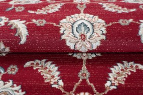 TA Koberec T599A ČERVENÁ DUBAJ BIL Rozmer: 80x150 cm