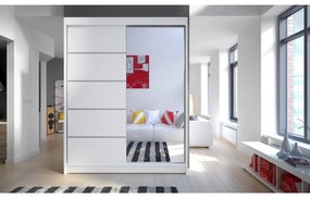 Šatníková skriňa CAMINO III šírka 150 cm - biela