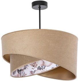 Luster na tyči 1xE27/60W/230V béžová