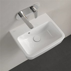 VILLEROY &amp; BOCH O.novo závesné umývadielko bez otvoru, s prepadom, 450 x 370 mm, biela alpská, 43444701