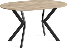 Okrúhly rozkladací jedálensky stôl DEVO Veľkosť: 90 - 128 cm