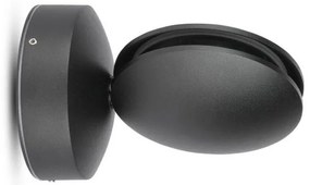 LED Vonkajšie nástenné svietidlo LED/7W/230V 4000K IP65 čierna