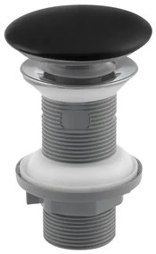 Isvea - Výpusť do umývadla, pr. 7,2 cm, matná čierna