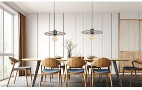 Luster na lanku FALCO 1xE27/60W/230V pr. 40 cm béžová