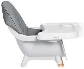 Stolička na kŕmenie Nukido Lilo 700700, šedá