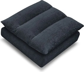 Tmavomodrá ženilková podnožka Neil – Bobochic Paris