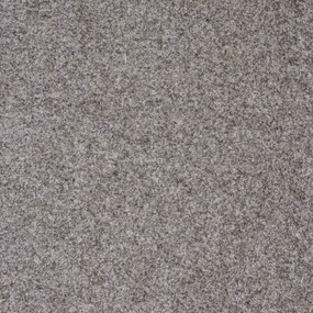 Vebe, Metrážny koberec Santana 12 piesková s podkladom gél, záťažový, na mieru, šíře 4m, béžová, guma (gél - protišmykový), chodba / predsieň