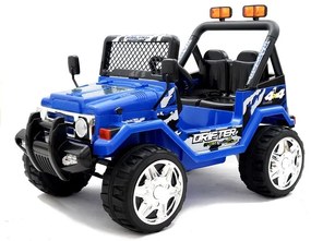 LEAN CARS ELEKTRICKÉ AUTÍČKO JEEP S618 - NELAKOVANÉ - MODRÉ - 2x45W - 12V7Ah - 2024