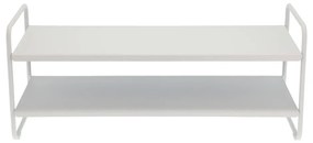 Svetlosivý oceľový stojan na topánky 33x33x80 cm A-Shoe – Zone