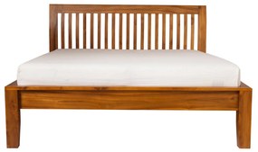 Sleigh bed 160 Čokoládová